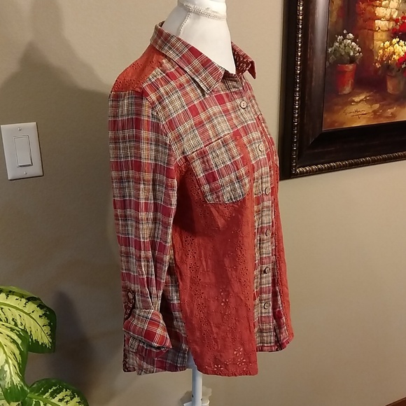 Miss me button up shirt size small - Picture 4 of 7